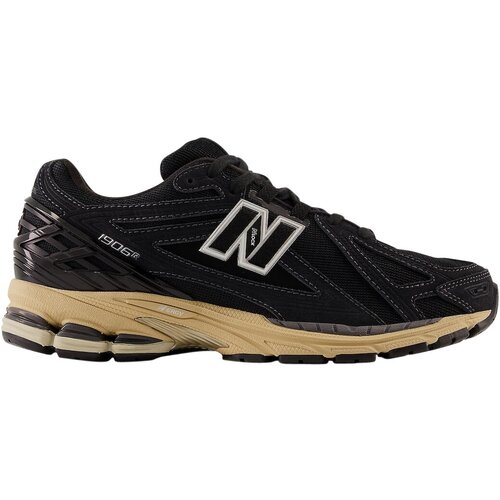фото Кроссовки new balance, натуральная кожа, размер 9,5 us, черный