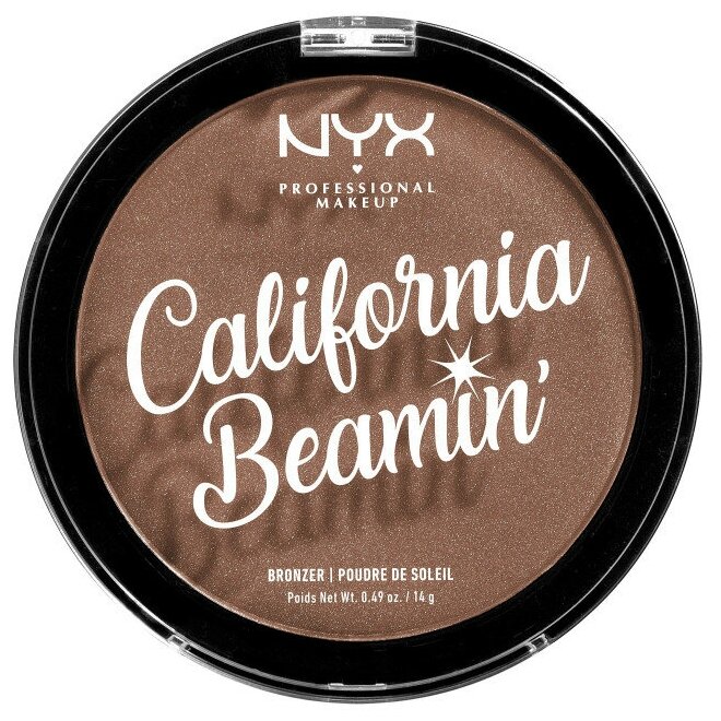 NYX professional makeup Бронзирующая пудра California Beamin' Face & Body Bronzer, The OC