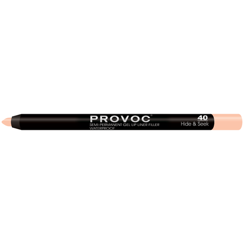 Provoc гелевая подводка в карандаше для губ Semi-Permanent Gel Lip Liner, 40 hide & seek