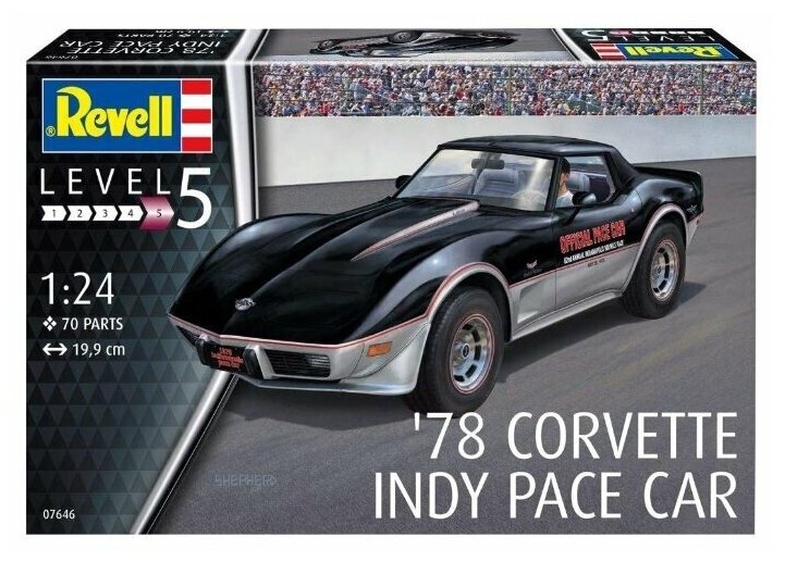 07646 Revell Автомобиль Corvette Indy pace car, 1978 (1:24)