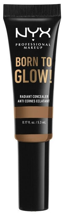 NYX professional makeup Консилер Born To Glow Radiant Concealer, оттенок Warm Honey 15.9