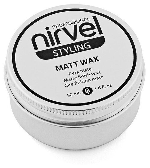 Воск STYLING средней фиксации NIRVEL PROFESSIONAL матирующий matt wax 50 мл