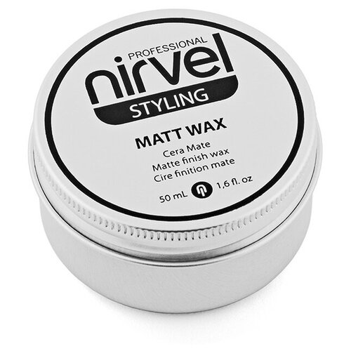 Воск STYLING средней фиксации NIRVEL PROFESSIONAL матирующий matt wax 50 мл