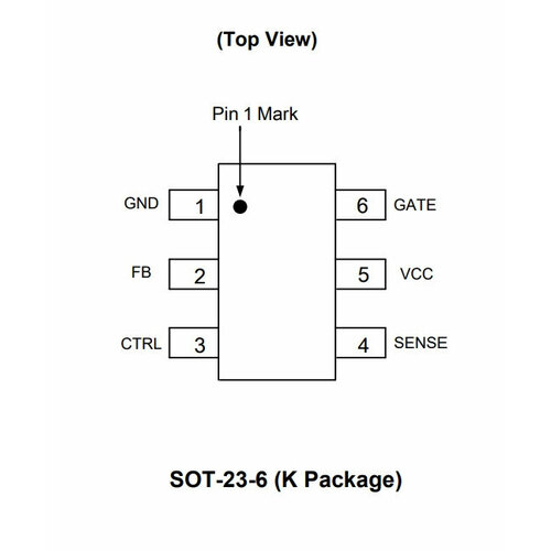 Микросхема AP3105KTR-G1 [SOT-23]