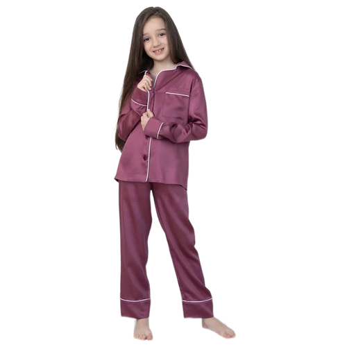 Пижама для девочки из тенселя домашняя одежда Малиновые сны