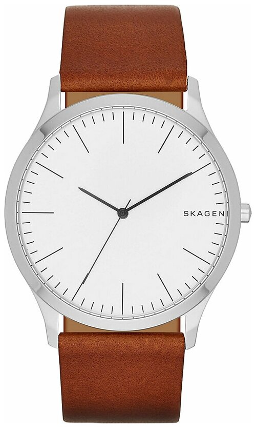 Наручные часы SKAGEN, коричневый