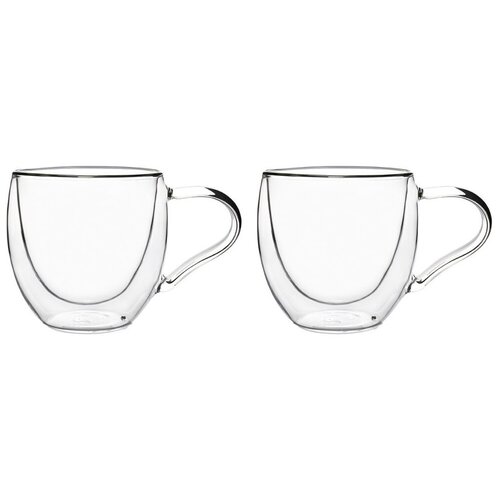 Кружка Italco Double Wall Glass Cups 322605, 250 мл, 2 предм., 2 персоны