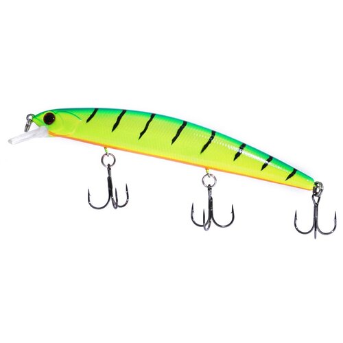 Воблер Mottomo минноу Aringo 130SP Chart Yellow 21.3 г 130 мм 1 шт. Lime Tiger