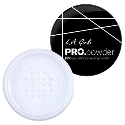 пудра для лица фиксирующая l a girl pro setting hd powder 5 L.A. Girl рассыпчатая фиксирующая пудра PRO Setting HD Powder Translucent 5 г