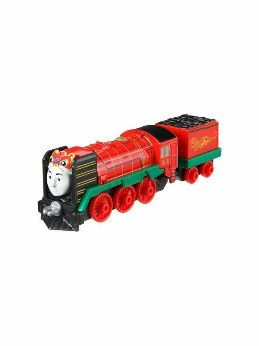 Паровозик Thomas & Friends металлический с вагоном герои мультфильмов Томас и его друзья COLLECTIBLE RAILWAY YONG-BAO DMV88