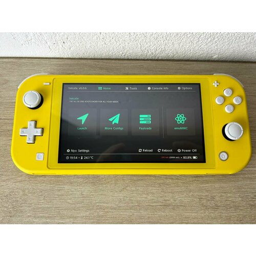 Прошитая игровая приставка Nintendo Switch Lite 32 128 ГБ желтый 14 игрYouTube 3000000₽
