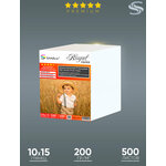 Фотобумага премиум класса Sharco глянцевая 10х15, 200г, 500 листов Hight Glossy Photo Paper - изображение