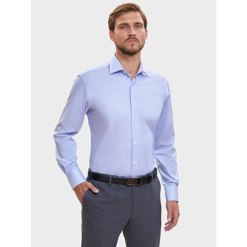 фото Рубашка kanzler, размер 44, голубой