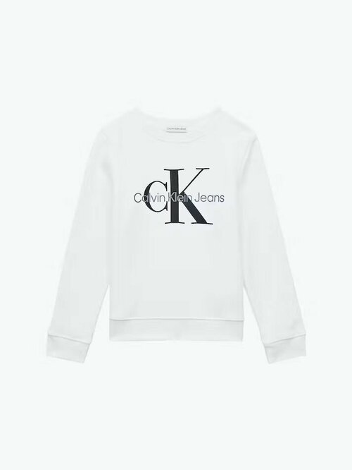 Свитшот CALVIN KLEIN, размер 4-6 лет, белый