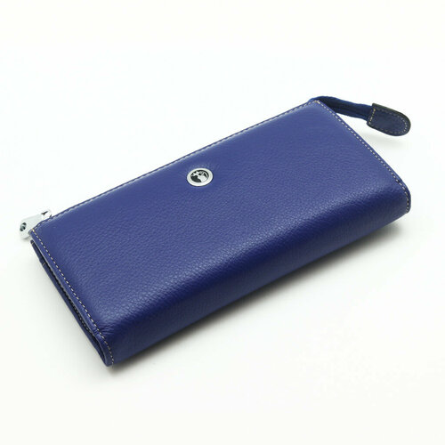 фото Кошелек sergio valentini, фактура гладкая, синий