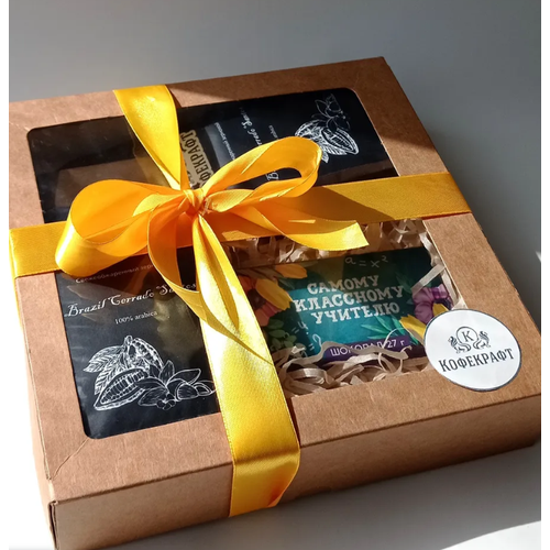 Подарочный набор (кофе и шоколад) на день учителя