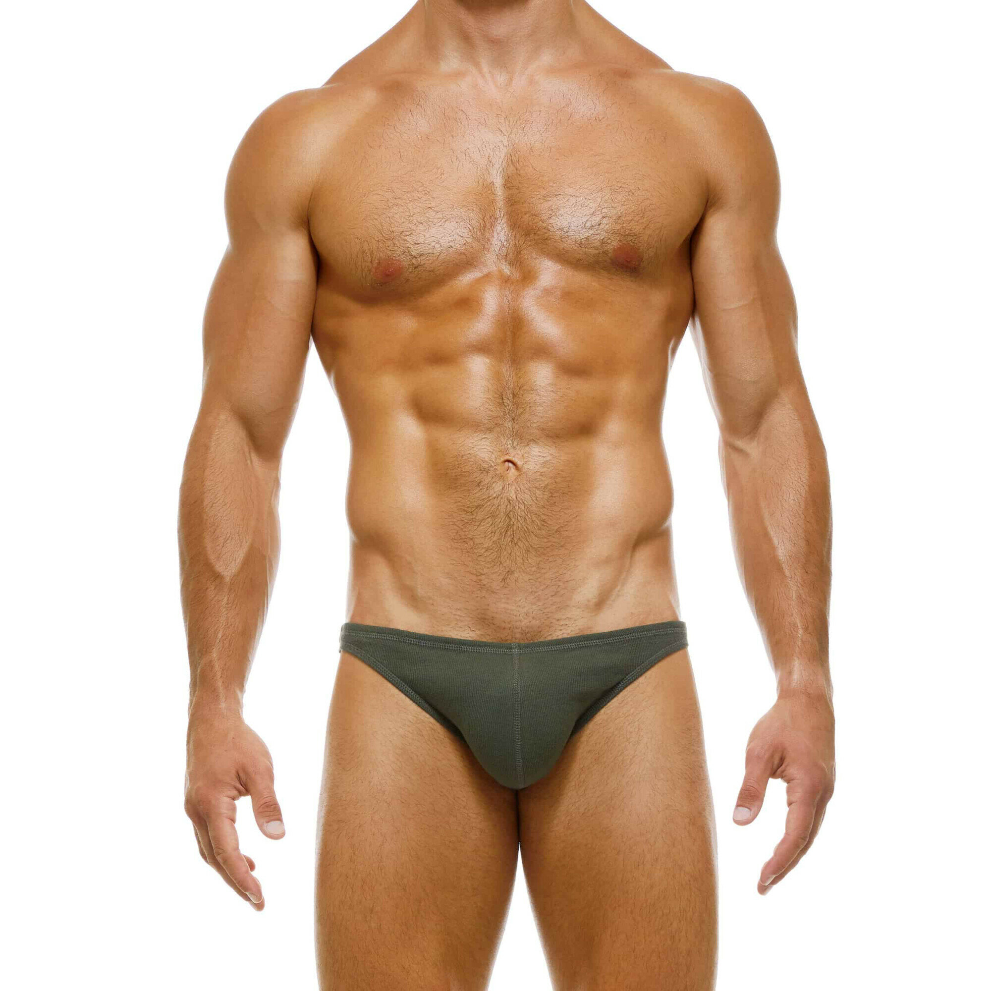 Трусы MODUS VIVENDI Organic - Low Cut Briefs, размер L, Khaki