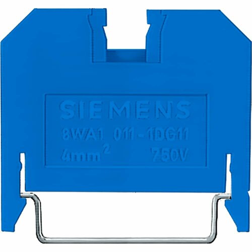 Клемма термопластиковая Siemens 8WA1011-1BG11 377₽