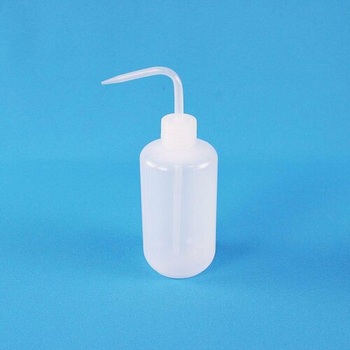 Промывалка Greetmed Medical, с белой крышкой, полиэтилен, 250мл