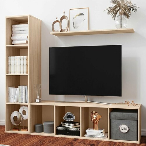 Стеллаж Билли 25 Дуб Сонома икеа (IKEA), 184,8*39*146,8 см