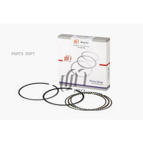 Кольца поршневые STD Isuzu 6VD1 d93.4 STD 1.5-1.5-4.0 (8-97127-562-0) на 1 цил. UM UMPRO PR1699000 | цена за 1 шт