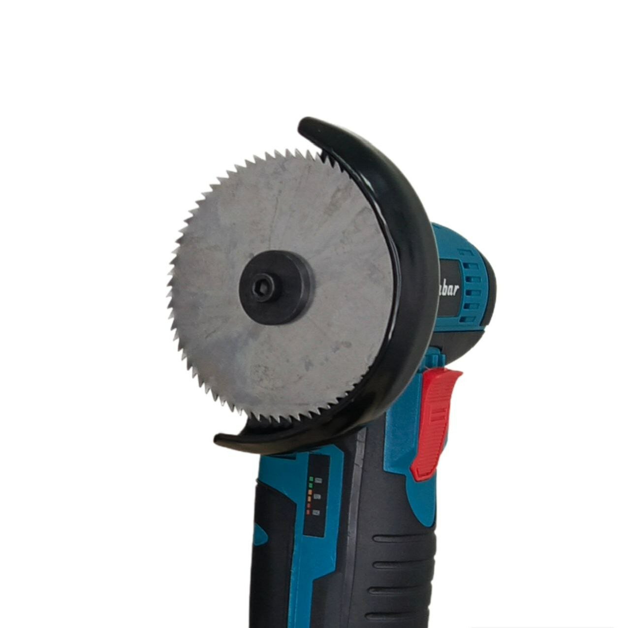 фото Мини ушм болгарка/Аккумуляторная мини УШМ с двумя дисками по дереву и металлу 75мм 19500об