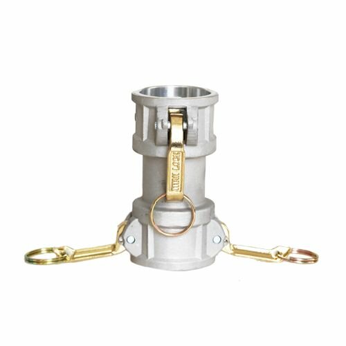 Камлок типа DD (переходник розетка 2" х розетка 2"), алюминий, TL200DDAL TITAN LOCK