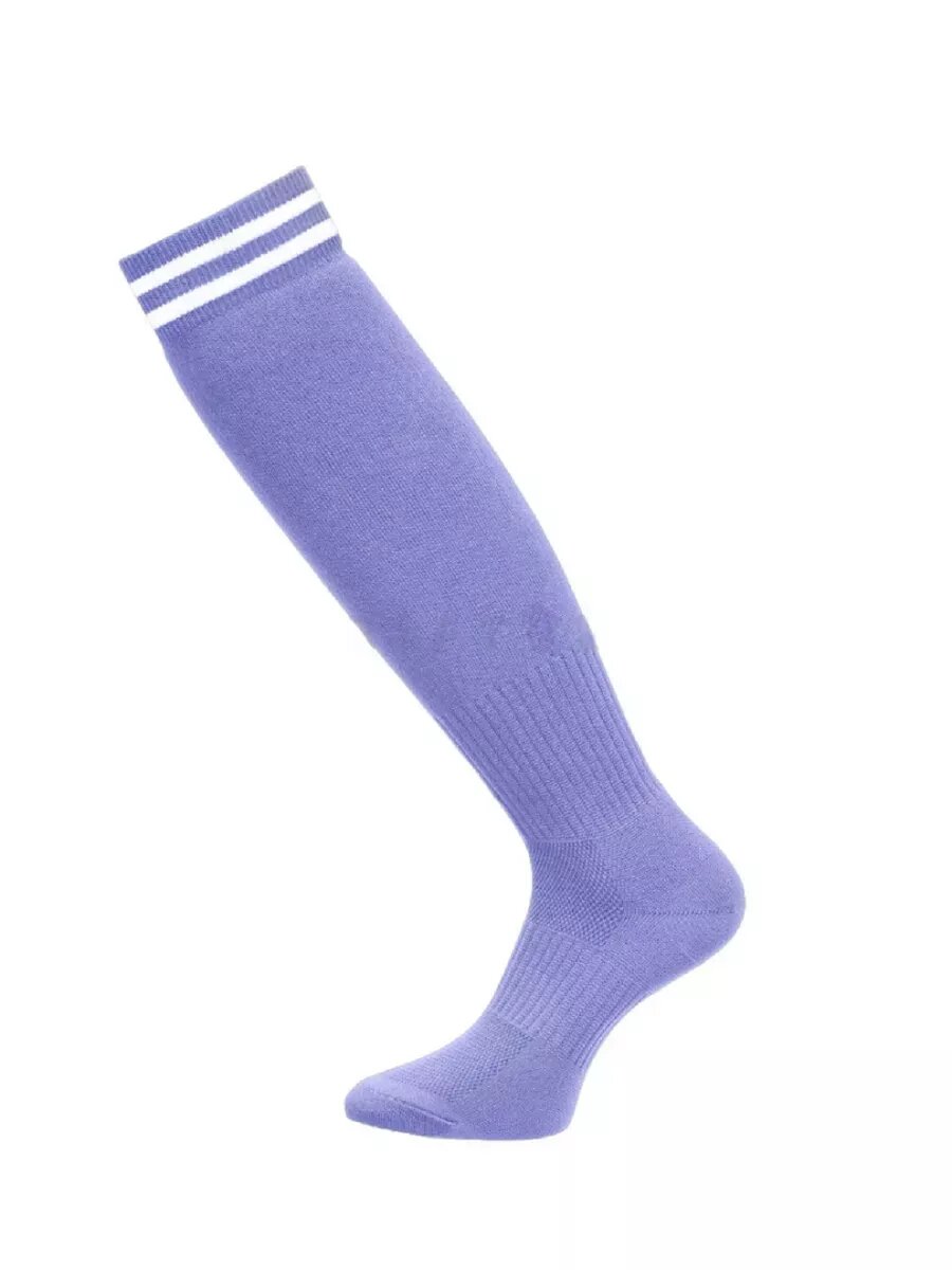 Гетры спортивные POV TRIC базовая, размер 43-46, фиолетовый, белый — фото 1