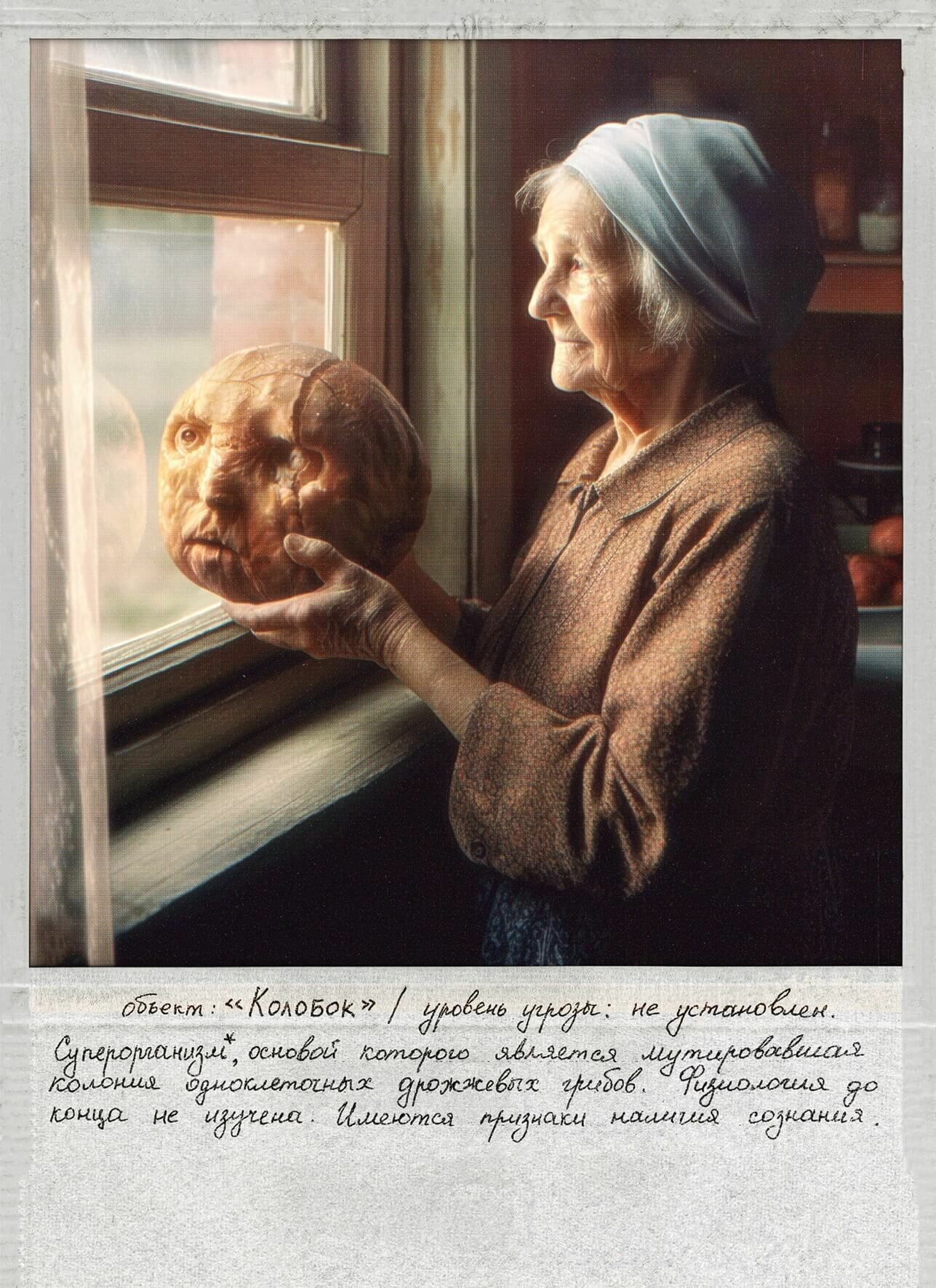 Открытка Аномалии Колобок