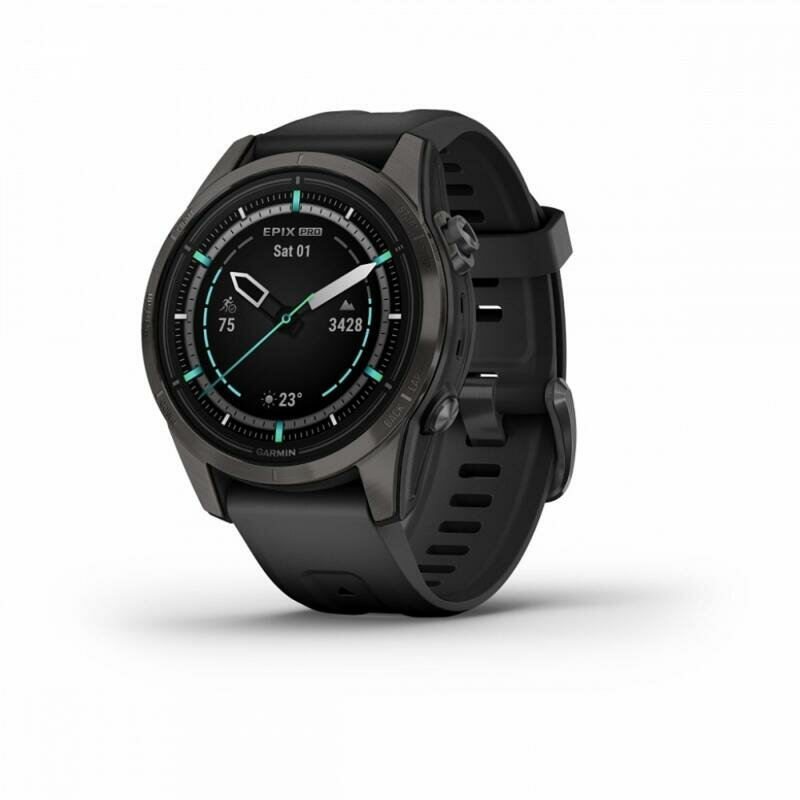Часы Garmin Epix Pro (Gen 2) Sapphire, 42mm, Black (010-02802-15)