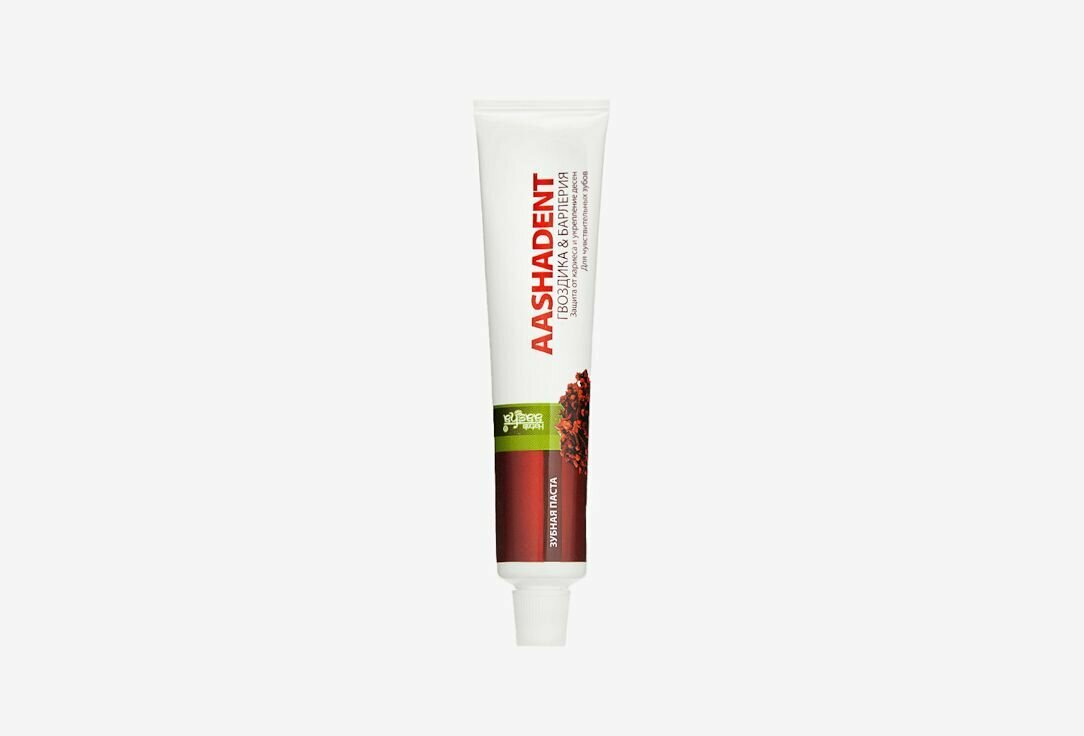 Зубная паста AASHA HERBALS гвоздика и барлерия 100 г