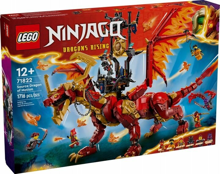 Конструктор LEGO Ninjago - Источник движения дракона - Лего Ниндзяго 71822