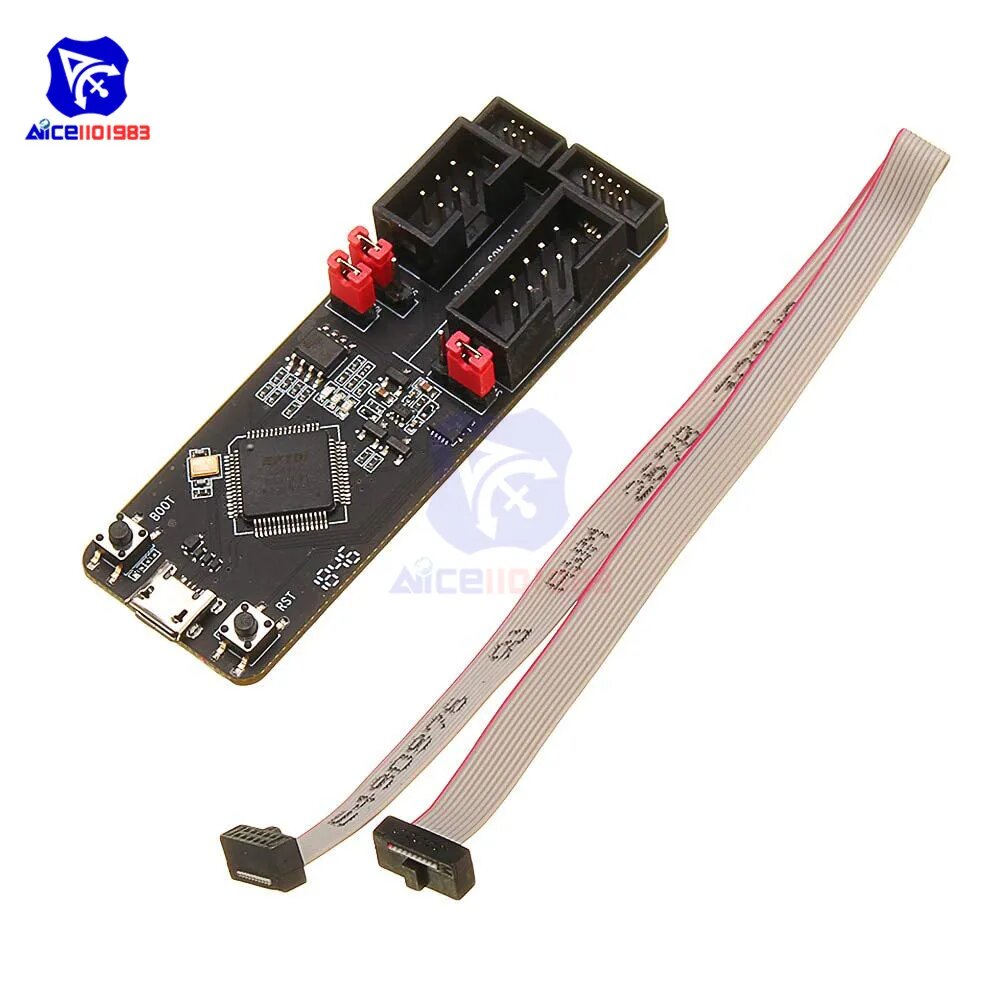 Diymore ESP-Prog макетная плата отладчик программатор загрузчик Micro USB 5 В выход с кабелем JTAG для Arduino ESP32