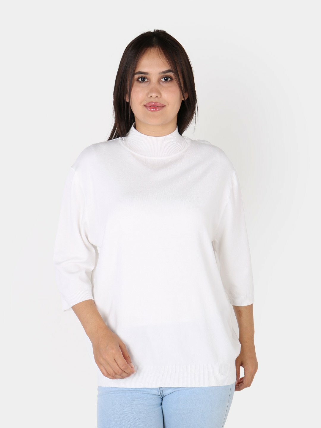 Водолазка размер One Size, , белый