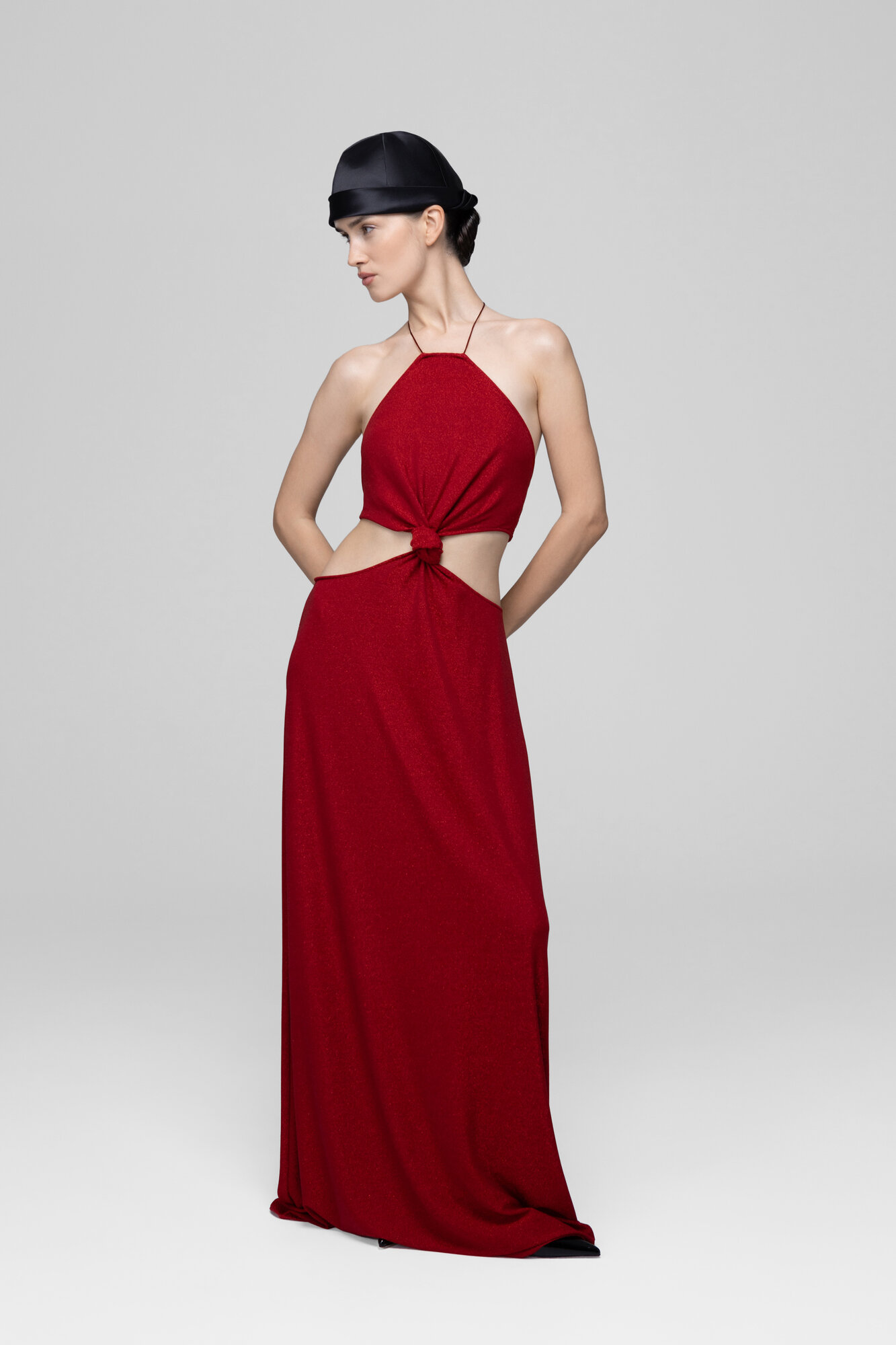 Платье FASHION REBELS Evening, размер 38(46), красный