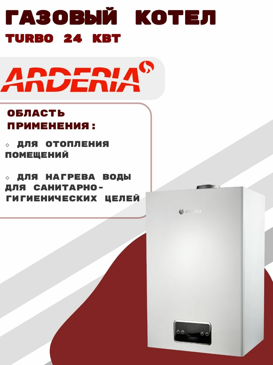 Котел Arderia Turbo D 24 газовый настенный 24кВт 2201357