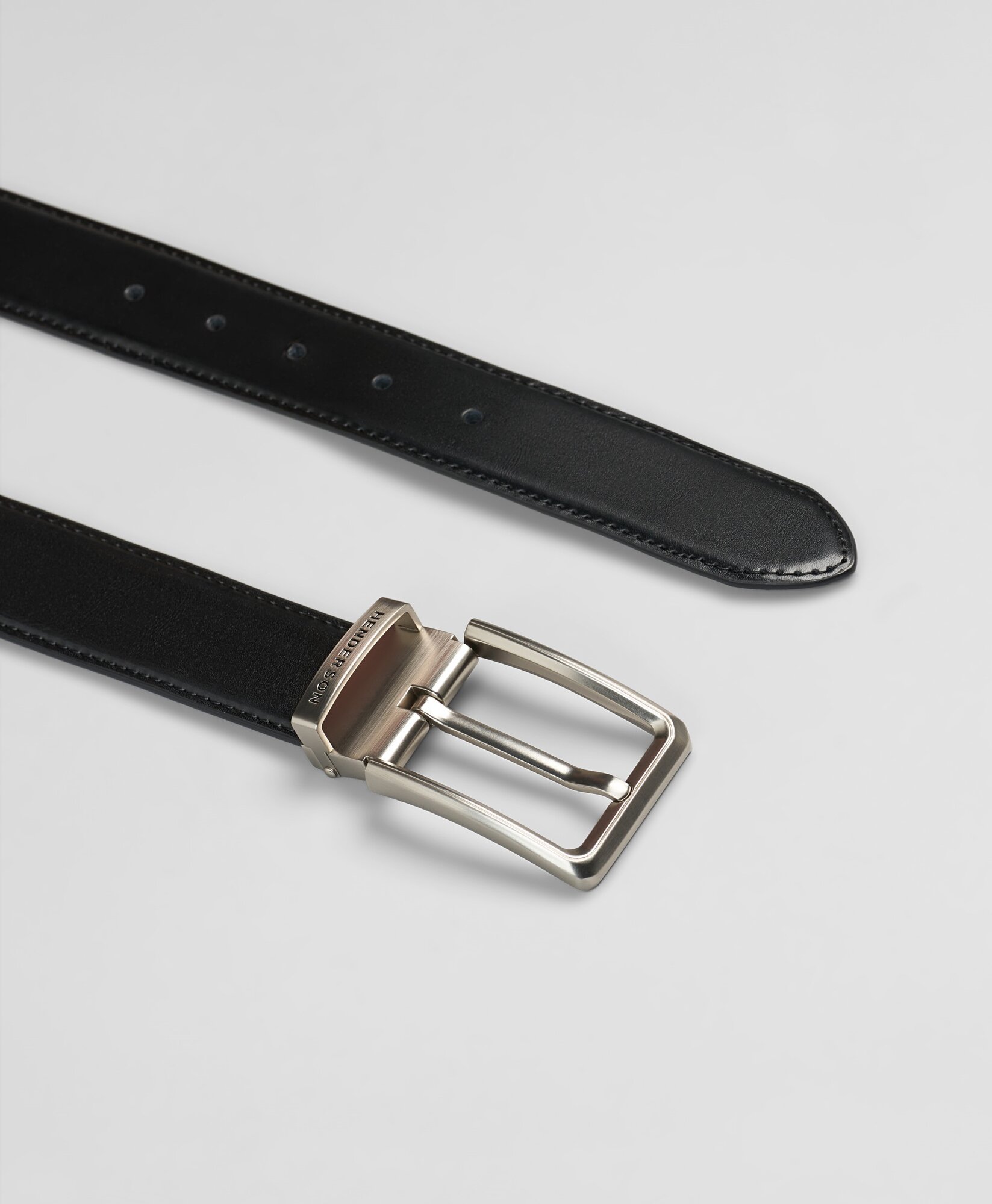 Ремень HENDERSON для мужчин, размер 115, черный — фото 1