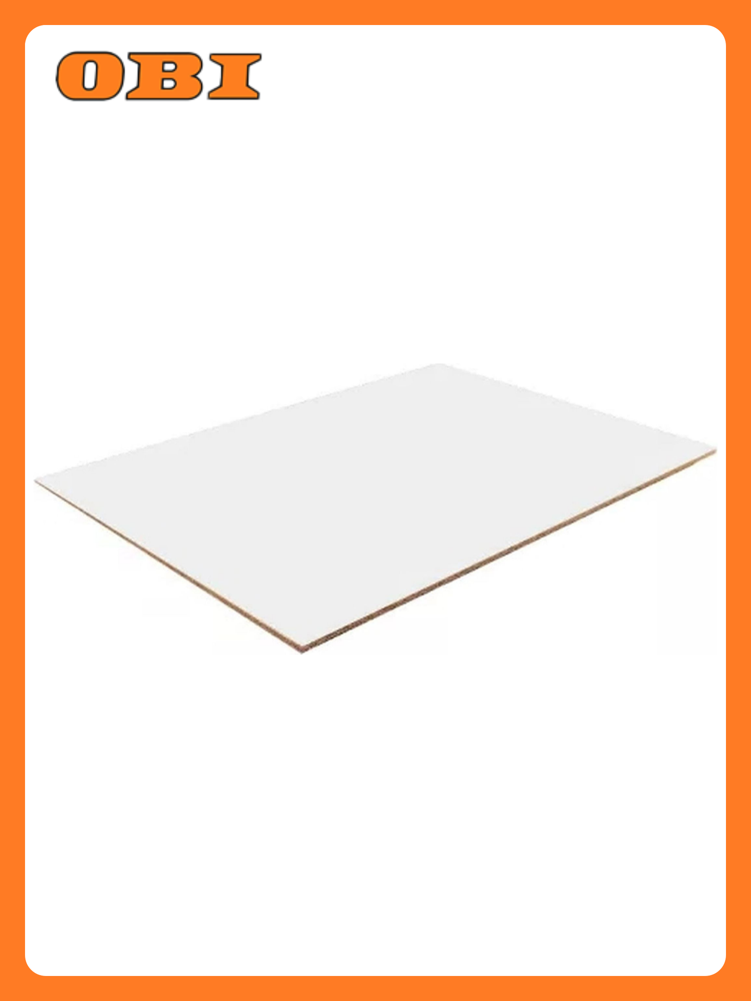 Плита ДВП базис 1 сорт шлифованная влагостойкая белая 2745x1220x32мм