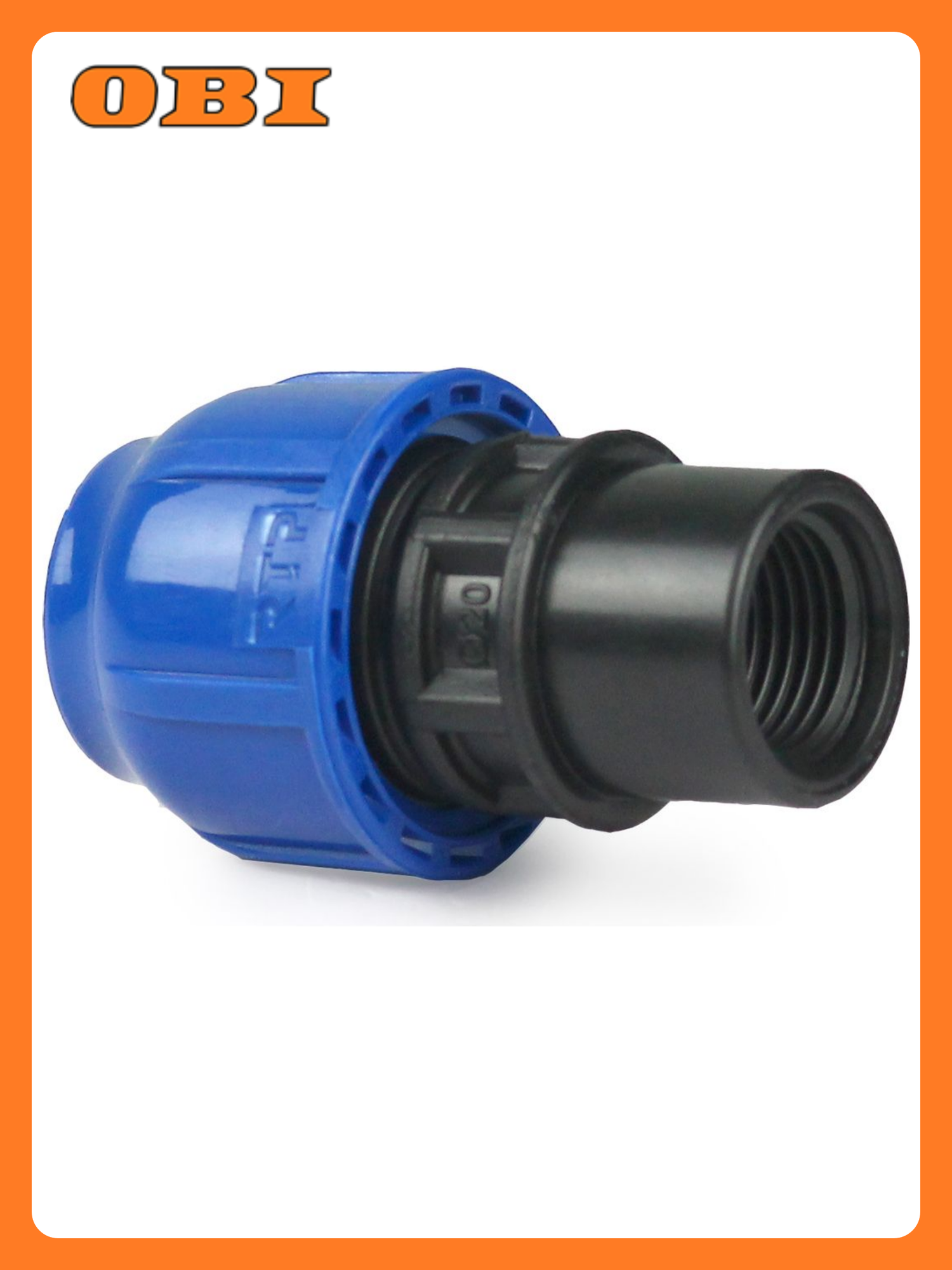 Муфта компрессионная полипроп. внутр. резьба 20х 3/4