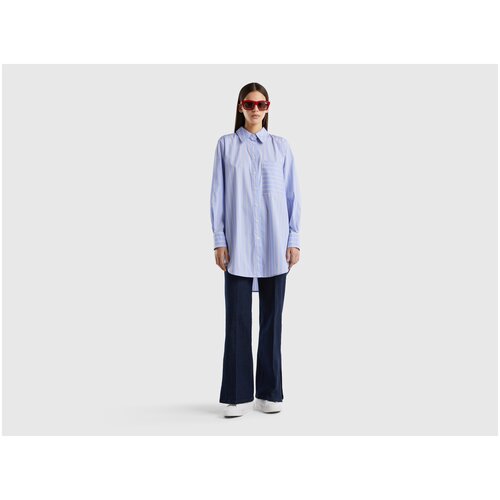 Рубашка удлиненная United Colors of Benetton для женщин 23P-5OHEDQ033-903-XL