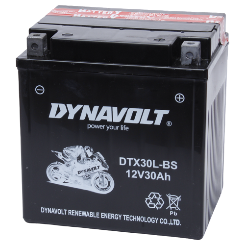 Аккумулятор Dynavolt DTX30L-BS, 12V, AGM