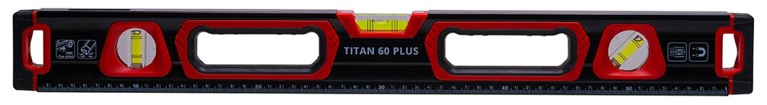 Уровень 600мм строительный ADA TITAN 60 PLUS