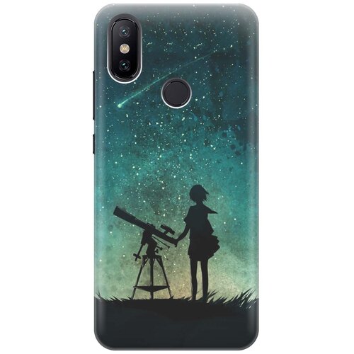 фото Cиликоновый чехол на xiaomi mi 6x / mi a2 / сяоми ми 6х / ми а2 с принтом "загадай желание" gosso