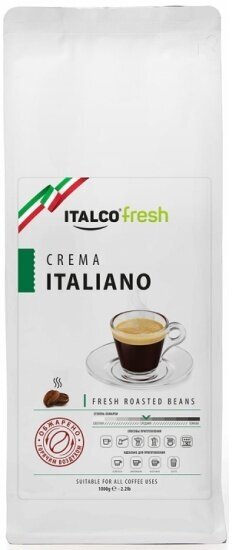 Кофе в зернах Italco Fresh Crema Italiano 1 кг