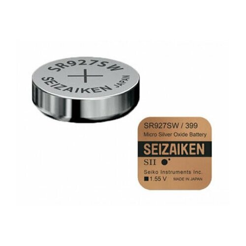 Батарейка SEIZAIKEN 399 Silver Oxide 1.55V (1 шт)