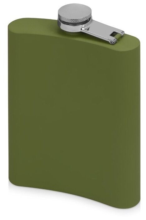 Фляжка 240 мл Remarque soft touch, зеленый милитари