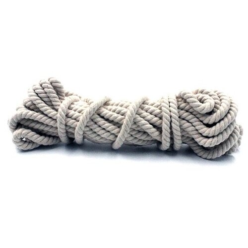 фото Веревка плетёная, runis, 10м х 10мм, хлопок