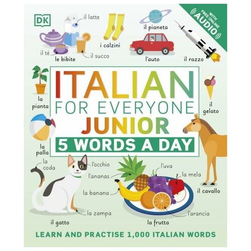 Italian for Everyone Junior 5 Words a Day