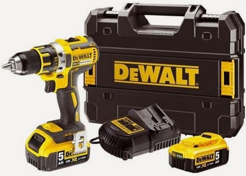 Изображение товара Дрель-шуруповерт аккумуляторная Dewalt DCD791P2
