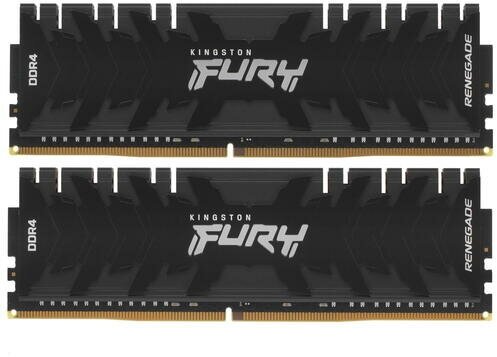 Оперативная память Kingston FURY Renegade 64 ГБ (32 ГБ x 2 ) DDR4 3200 МГц DIMM CL16 KF432C16RBK2/64